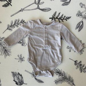 Pehr Essentials One-Piece - Dove Grey 0-3m / 36cm